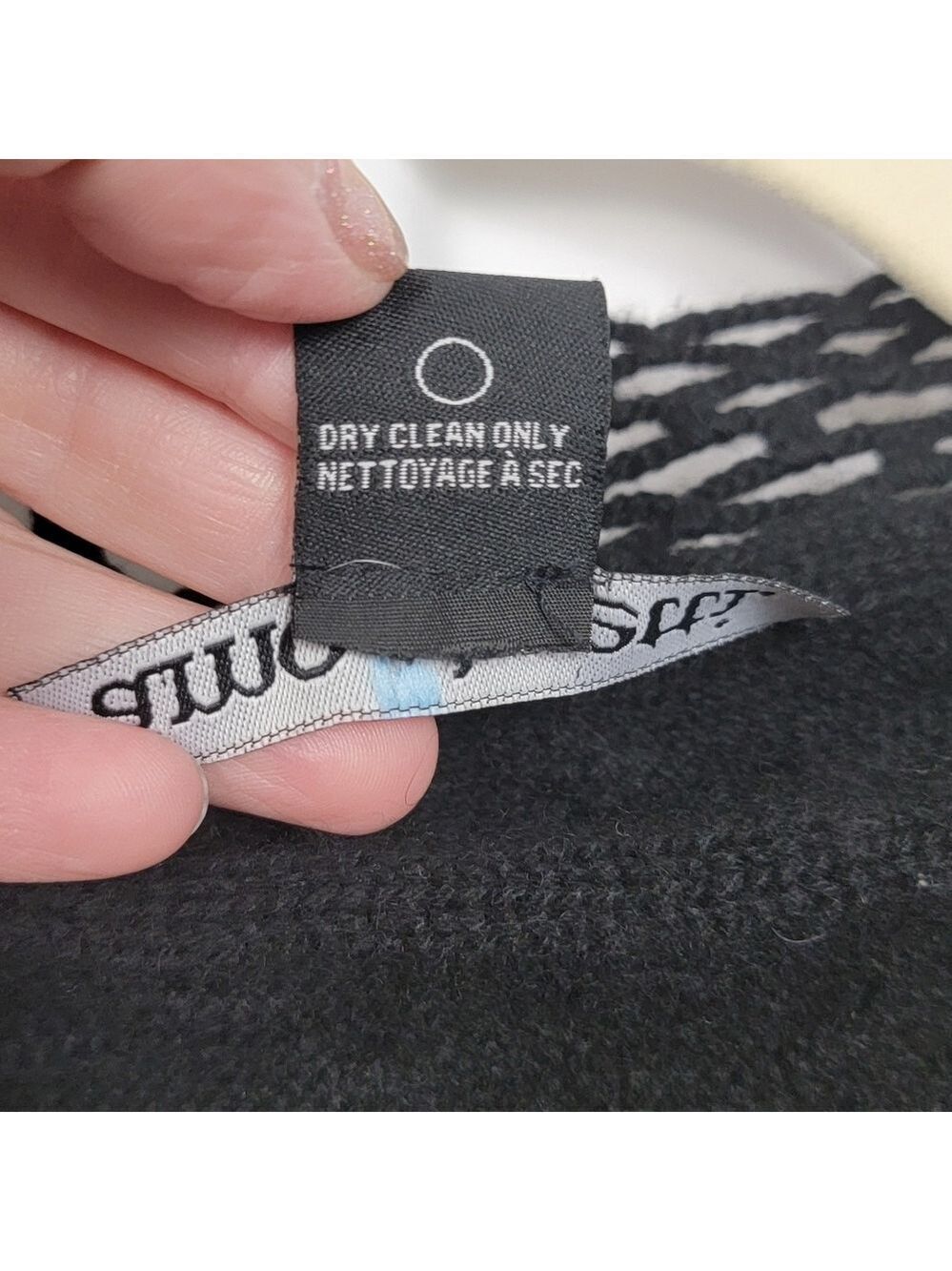 Cashmere Black Shrug Sweater #1497 - Picture 7 of 11